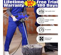 T-Mech 250W Electric Cement Mixer - 70 Litre | Concrete Mixing Machine