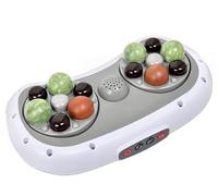 Electric Abdominal Massager, Tummy Kneading Instrument, 3 Gear Adjustment, 12 Magnet Assist Deep Massage, Big Double Disc Massage, Stomach Maintenance, for Abdominal, Back, Neck and Legs