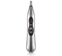 Electric Acupuncture Pen & Massager, 9 Intensity Levels Pulse Massage, 5 Interchangeable Heads (Includes Meridian Head), USB Rechargeable, for Neck, Back, Muscle Pain Relief and Relaxation