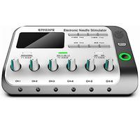 Electric Acupuncture Stimulator Machine, Multi-Functional TENS Body Massager 6 Output Channel, Electric Muscle Stimulator Relax Electroacupuncture Patch Massage Care Kit