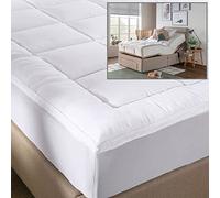 ELECTRIC ADJUSTABLE BED 800g FITTED Mattress TOPPER 3' x 6'6 “PREMIUM RANGE” (Full Elastic Hem) 36" X 78" (10" (26cm Depth)