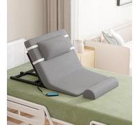 Electric Adjustable Bed Backrest - Remote Control Elevation Aid for Seniors, Disabled, and Patients - Adjustable from 2 to 80 Degrees for Comfort