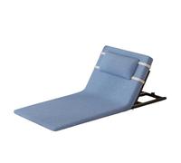 Electric adjustable bed backrest with remote control, providing posture support for the elderly.