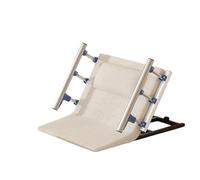 Electric adjustable bed backrest with remote control, providing posture support for the elderly.