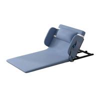 Electric adjustable bed backrest with remote control, providing posture support for the elderly.