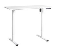 Beliani Electric Adjustable Standing Desk Tavares 120 Cm 60 Cm White