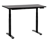 Beliani Electric Adjustable Standing Desk Destinas 120 Cm 72 Cm Black