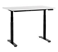 Electric Adjustable Standing Desk DESTINAS White/ Black 120 cm 72 cm