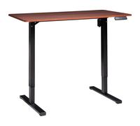 Electric Adjustable Standing Desk TAVARES Brown/ Black 120 cm 60 cm
