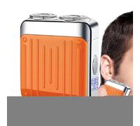 Electric Advances For Men - Face Shaver | Magnetic Safety Razor, Double Ring , Preparation Tool Quick Charge Men, Shower Automobile Houses Shave Dry Wet, Re