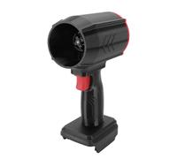 Electric Air Blower 60000RPM 64mm Ducted Brushless Stepless Speed Control Portable Handheld Turbofan Duster Jet Dry Blower for Home Car Camping Black