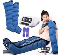 Electric Air Compression Boots Recovery System | Lymphatic Drainage Leg Massager, 6 Cavity Sequential Compression for Circulation Arm Leg Waist Wraps Foot Ankles Calf Massage Machine Pain Relax