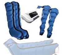 Electric Air Compression Leg Massager - 6 Cavity Lymphatic Drainage Compression Boots, Relieve Leg Pain with Enhance Circulation, with Remote Control, Foot Ankles Calf Massage Machinel