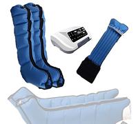 Electric Air Compression Leg Massager - 6 Cavity Lymphatic Drainage Compression Boots, Relieve Leg Pain with Enhance Circulation, with Remote Control, Foot Ankles Calf Massage Machinel