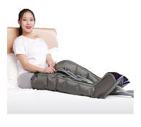 Electric Air Compression Leg Massager, 6 Cavity Lymphatic Drainage Leg Massager Pressotherapy Boots Promote Blood Circulation Relax and Relieve Muscle Pain