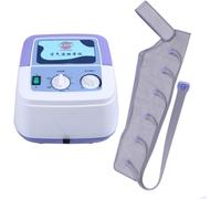 Electric Air Compression Leg Massager for Promote Blood Circulation, 6 Cavity Leg and Feet Massager, Relax Muscle and Pain Relief,Kneading and Massage for Calf, Arm Waist(1 Arm)