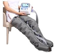 Electric Air Compression Leg Massager, Portable Health Lymphatic Drainage Machine 6 Cavity Pressotherapy Promote Blood Circulation for Muscle Pain Relief