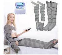 Electric Air Compression Massager for Blood Circulation, Professional Pressotherapy, 4/6/8 Cavities, Arm and Leg Wraps, Therapeutic Device for Relaxation