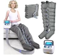 Electric Air Compression Massager Machine, Full Body Waist Arm Leg Relaxation Instrument for Massage, Pressotherapy, Lymphatic Drainage, 8 Cavity Design