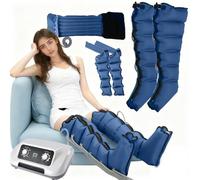 Electric Air Compression Massager Machine︱Lymphatic Drainage Massager︱ Foot Massager for Circulation︱Leg Compression Massager︱Full Body Waist Leg Relax Instrument︱for Lipedema