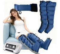 Electric Air Compression Massager Machine︱Lymphatic Drainage Massager︱ Foot Massager for Circulation︱Leg Compression Massager︱Full Body Waist Leg Relax Instrument︱for Lipedema