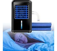 Electric Air Cooling Mat for Bed, Keeps The Mattress Cool,Adjustable 4 Speeds, Temperature and Timer,with Water Return Device,for Hot Sleepers (Full)