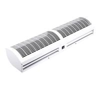 Electric Air Curtain Over Door, 2-speed Switch with Remote Control, Low Noise, Large Air Volume, Invisible Natural Wind, Applicable for Home, Office & Commercial Premises (90×15.5×20cm)
