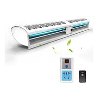 Electric Air Curtain with Remote Control, Adjustable Wind Speed and Direction, Silent Energy-Saving for Doors and Entrances