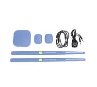 Electric Air Drum Set, Portable Virtual Drum Kit with Drumsticks, 3D Motion Sensing Technology for Adults Kids Beginners, ABS Material Lightweight Design for Home Office Outdoor Us (Dark Blue)