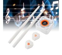 Electric Air Drum Sticks Set with Drumsticks, Pedals, 3D Motion Sensing, Support Bluetooth Speaker, Portable Quiet for Drummers Beginners Practitioners Musical Instruments Gifts