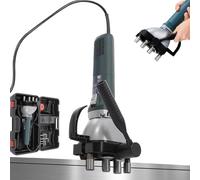 Electric Air Duct Edge Seam Banding Machine, 0.4-1.5mm, 4-10m/min, for Round Square Curved Ducts