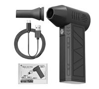 Electric Air Duster-Handheld Compressed Air Fan with 3 Speed Settings-Portable Dryer and Cleaning Tool for Cycling, Keyboard, PC, Electronics-Accessory For Cycling