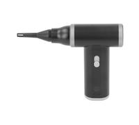 Electric Air Duster, Portable Rechargeable 110000 RPM Cleaning Blower for Keyboard Car USB Powered Aluminum Alloy ABS with 3 Nozzles 1 Brush