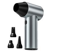 Electric Air Duster - Wireless Handheld Cleaner, Mini Blower Device | Brushless Motor 90K RPM, Multiple Nozzles, Eco Friendly Replacement for Canned Gas Spray to Remove Dust from Electronics