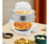 Electric Air Fryer, Turbo Infrared Convection Oven, Oil-Less Grill Roaster with Temperature Controls, Large Design