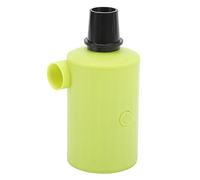 Electric Air Inflatable Pump, 3600mah Usb Rechargeable Portable Mini Inflator Pump with 6 Different Nozzles Multifunctional Mobile Power Air Mattress Pump for Pool Floats Swimming Rings(green)