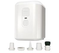 Electric Air Inflator - 4.5kpa Portable Pump, LED Light Inflator, Compact Multi Purpose Device | Fast Inflation Mattress Bike Car Kitchen Home Vacuum Bag Boat PumpFor Efficient Portable Air Filling T