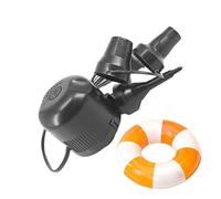 Electric Air Mattress Pump - 220W Portable Inflator Deflator | High Speed Air Pump with 3 Nozzles for Camping, Mattress Beds, Pool Floats, Boats, Cushions, Swimming Rings or Travel Use
