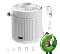 Electric Air Mattress Pump, Quick Fill Air Pump - Portable Quick Fill Deflator Pump | Air Mattress Inflate and Deflate Pump with 6 Nozzles for My