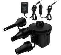 Electric Air Pump, 2-in-1 Inflate & Deflate Pump with 3 Nozzles - Suitable for Inflatable Mattress, Boat, Pool & Swim Ring, AC110-240V/ DC12V High Power Electric Air Pump