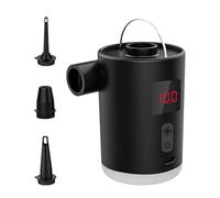 Electric Air Pump - Air Bed Pump | Inflatable Fast Inflation | Pool Float Pump | Rechargeable Compressor Fast Inflation Electric Air Pump with LED Lamp for Camping - Air Bed Pump | Inflatable Fast