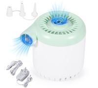 Electric Air Pump, Airbed Pump with 3 Nozzles Rechargeable Electric Pump for Inflatables Quick-Fill Inflator/Deflator Portable Balloon Pump for Air Bed Paddling Pool Float Swimming Ring