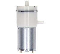 Electric Air Pump,DC Diaphragm Vacuum Pump with 90 Degree Angle Air Ports,DC 6/12/24V Micro Air Pressure Pump, Low Noise Air Pump Micro Vacuum Pump (DC 12V)