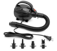 Electric Air Pump for Inflatables, 600W High Power Fast Fill Air Pump with 4 Nozzles, Inflator and Deflator Pumps for Air Mattresses, Pool Toys