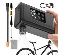 Electric Air Pump | Rechargeable Small Tool Kit,Electric Portable Tire Inflator - for Cycling, Balloons, Swimming Hoop, Inflatables, Pool, Home, Travel, Camping