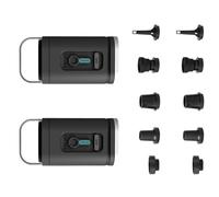 Electric Air Pumps with 5 Interchangeable Nozzle Builtin Light Double Function Design Home Camping Essential Fast Inflation Electric Air Pumps