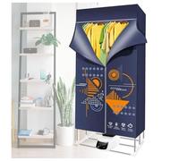 Electric Airer Clothes Dryer With Cover, Intelligent Constant Temperature Multi-Speed Electric Airer, Time Saving Touch Screen Clothes Airer Rainy Weather,A