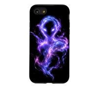 Electric Alien Plasma Cosmic Sci Fi UAP Disclosure Art Case for iPhone SE (2020) / 7/8