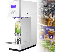 Electric Aluminum Cans Sealing Machine with LED Display for Beverage, Milk Tea, and Soda Cans
