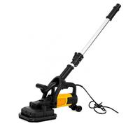 Electric Angle Grinder 3800W, Concrete Floor Grinding Machine, 6-Speed Adjustable, 4500 RPM for Stone Surfacing and Grinding with Extension Rod